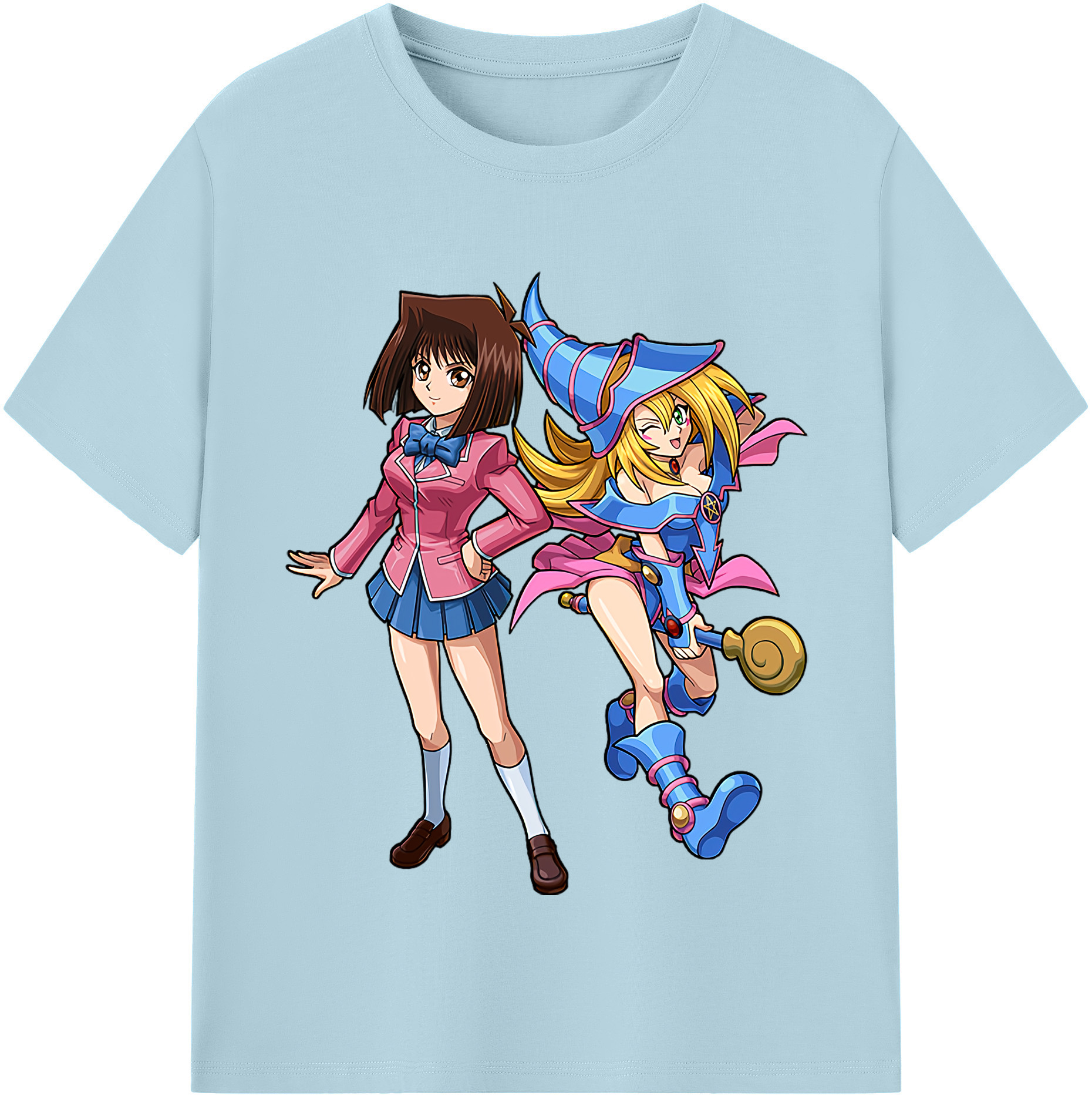 （画像用） 遊☆戯☆王 Yu-Gi-Oh! 綿100％半袖Tシャツ（フロントプリント）